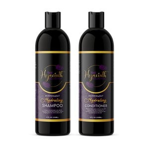 Peppermint hydrating shampoo & conditioner